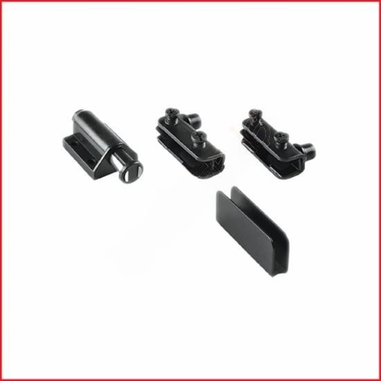 GLASS HINGE SINGLE SET (06.111.002)