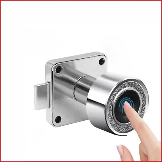 SQUARE DRAWER LOCK WITH FINGERPRINT