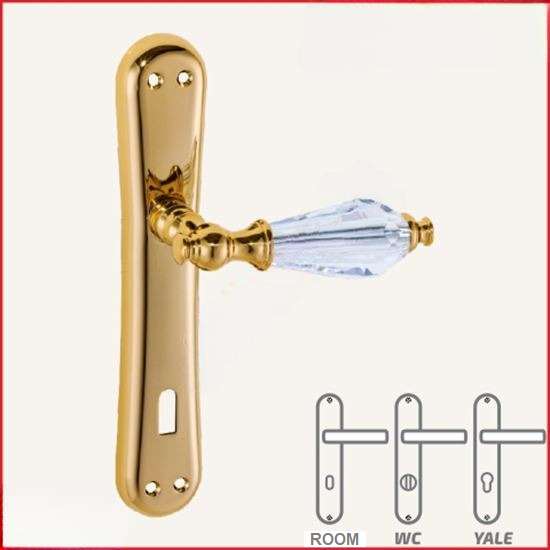 DIAMOND CRYSTAL MIRROR DOOR HANDLE