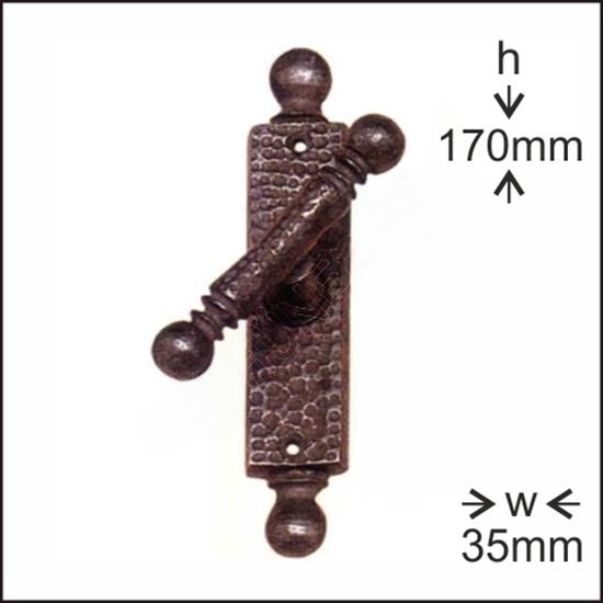 A6 WINDOW HANDLE OXIDE