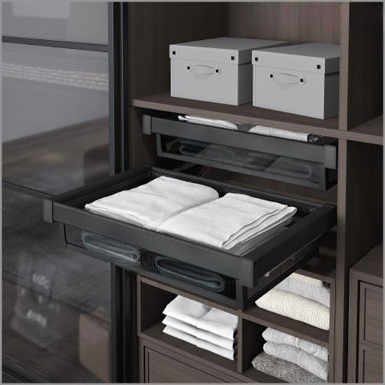 HIDDEN RAIL ALUMINUM DRAWER