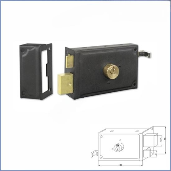 HOK CYLINDER DRAG LOCK (ST.14)