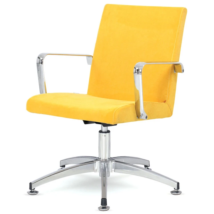 Elantra Chrome Star-Legged Guest and Waiting Chair