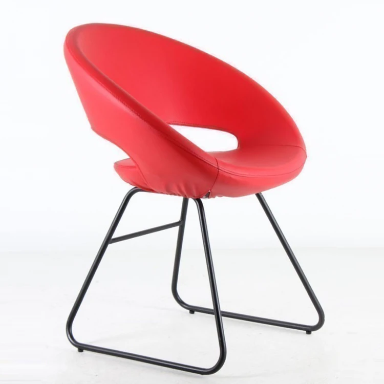 Galaxy Painted Transmission Leg Waiting Chair Red
