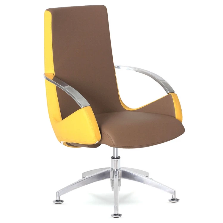 Grant 2 Aluminum Star-Legged Swivel Guest Chair