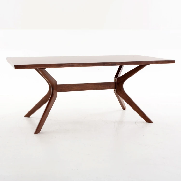 Kirkuk 180x95 solid table walnut