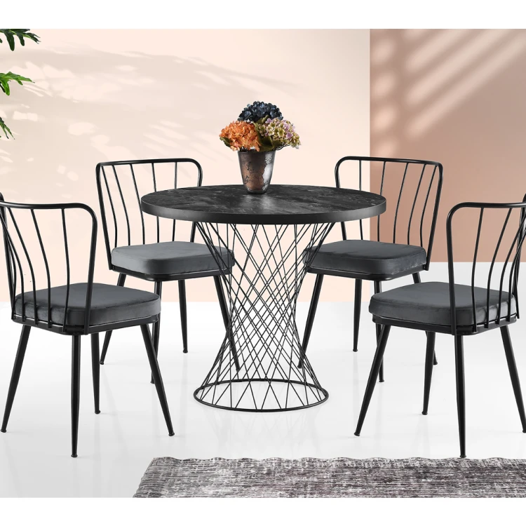 Lagos Table and Chair Set 4+1