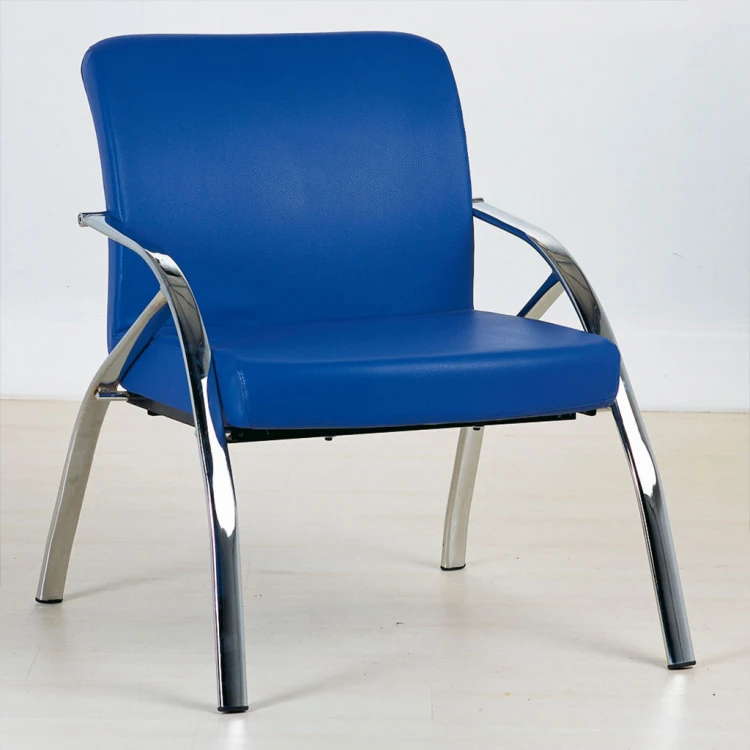 Sevilla Single Waiting Chair With Chrome Legs
