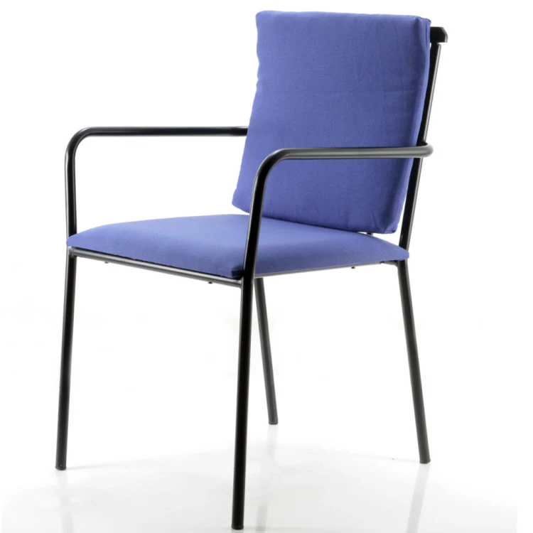 Foreman Metal Chair with Back Cushion