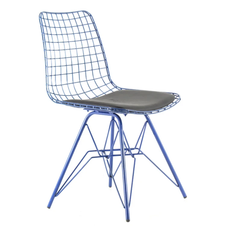 Aymes Metal Chair Blue