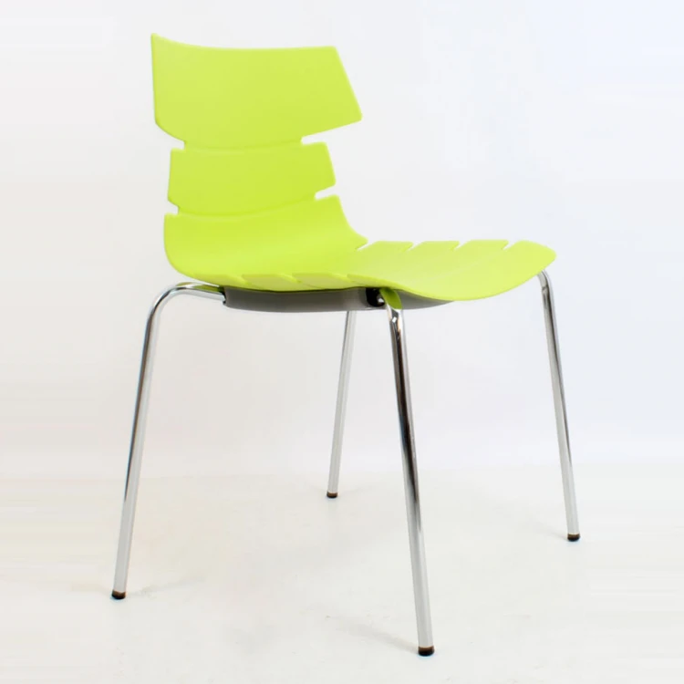 Line polypropylene chair green
