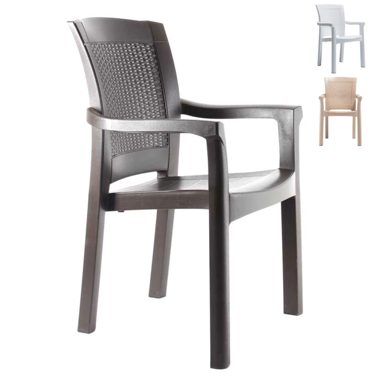 Marco Arm PP Chair Brown