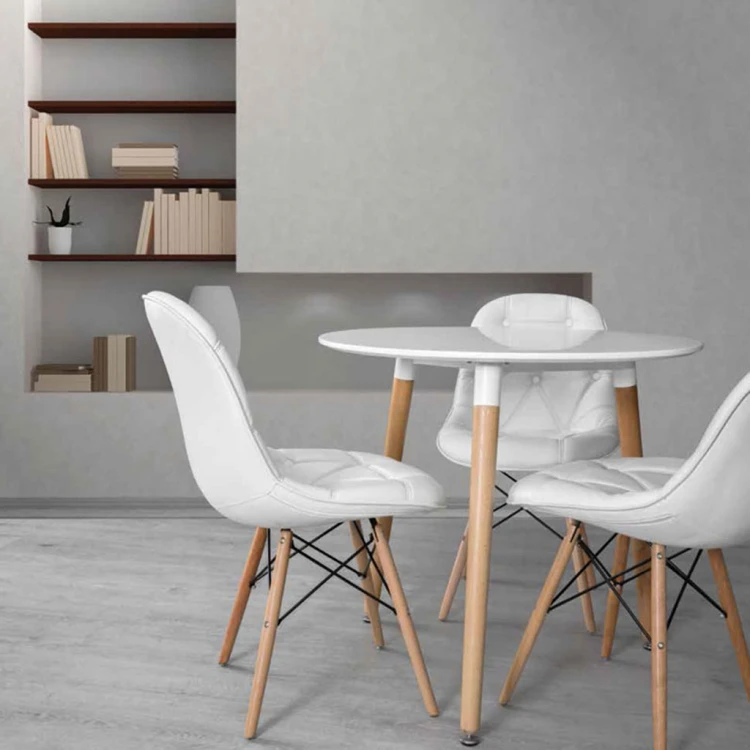 Luiz 80 Diameter Table Set 3+1