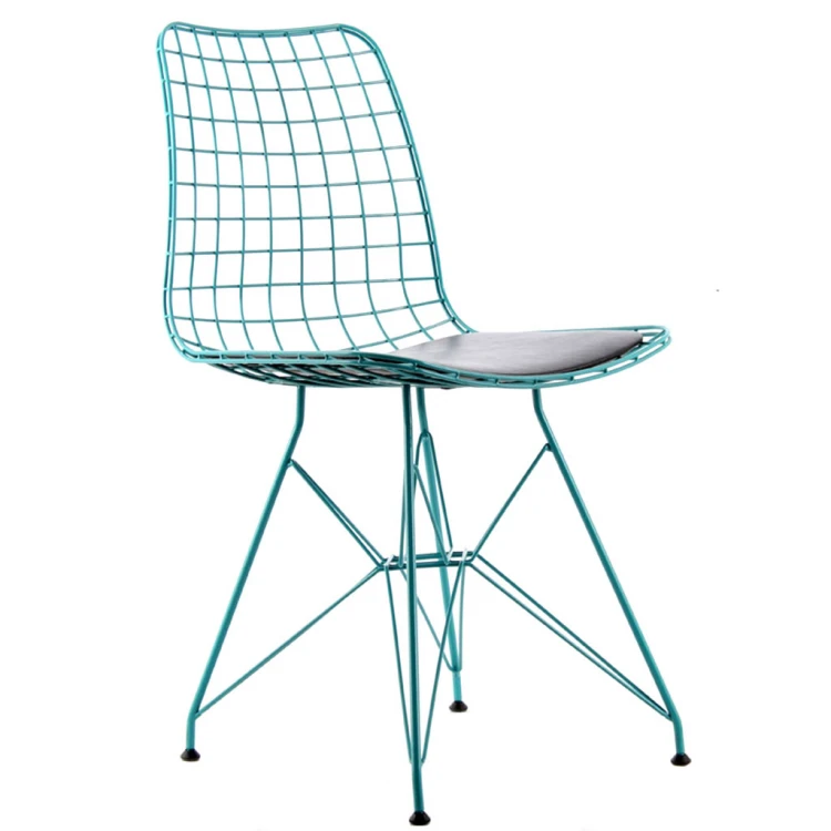 Taylor Metal Chair Turquoise