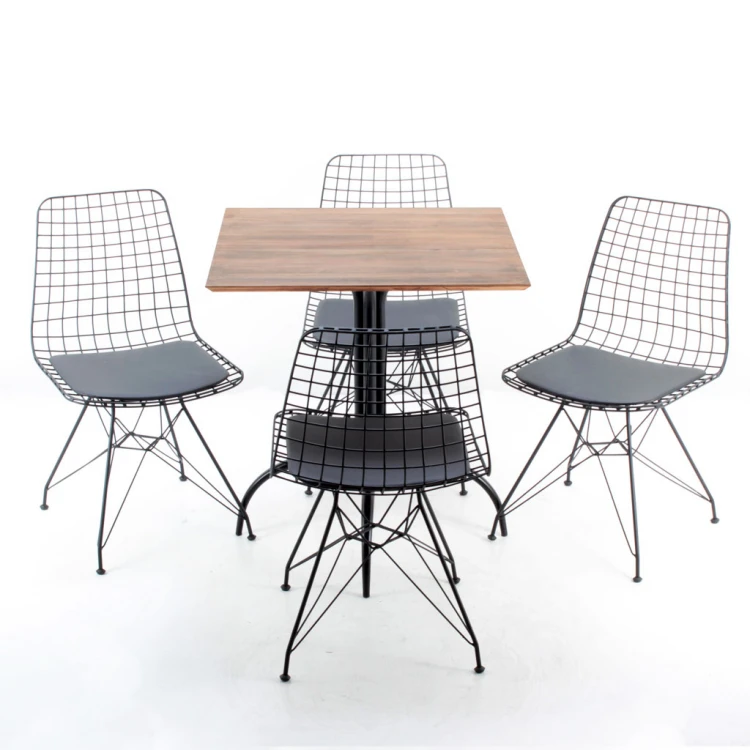 70x70 solid table set 16 mm