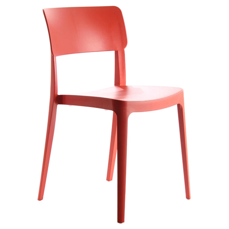 Paone PP Armless Chair Red