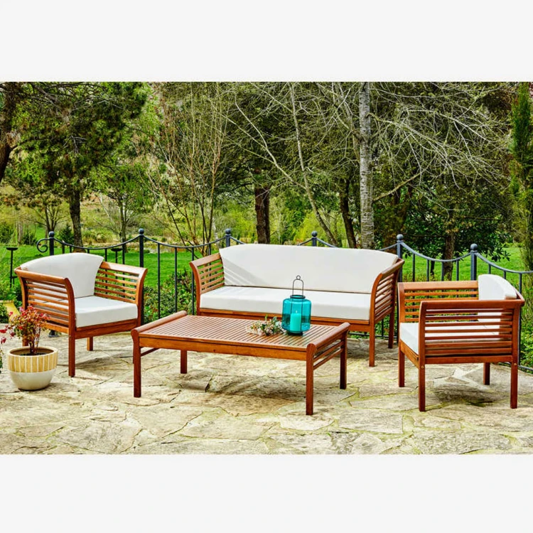 Garden outdoor and indoor seating group