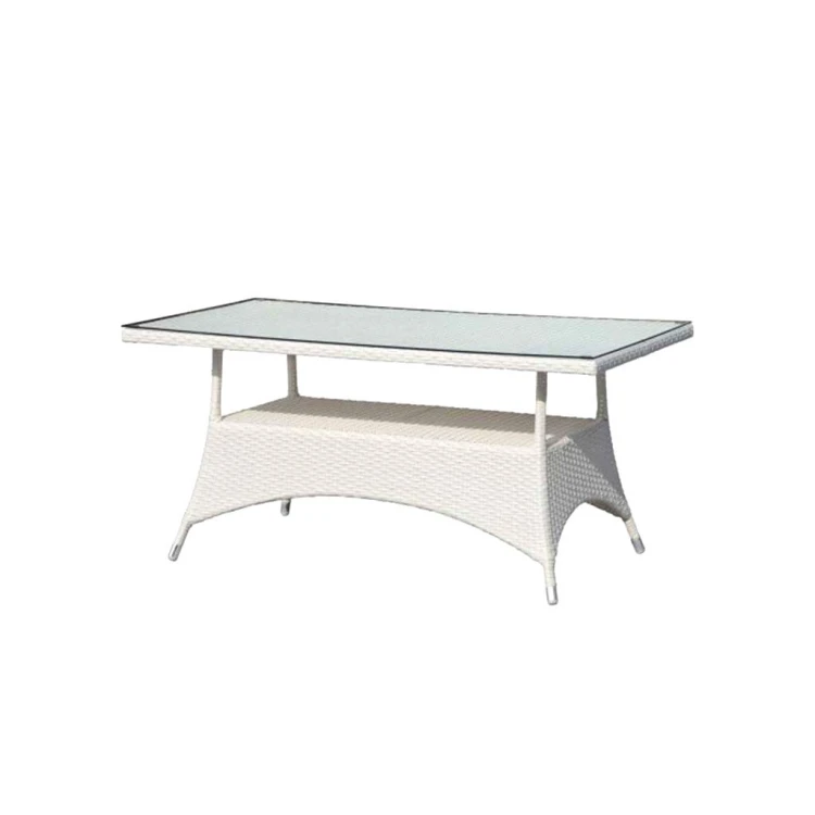 Vella Rattan Garden Table 140x75