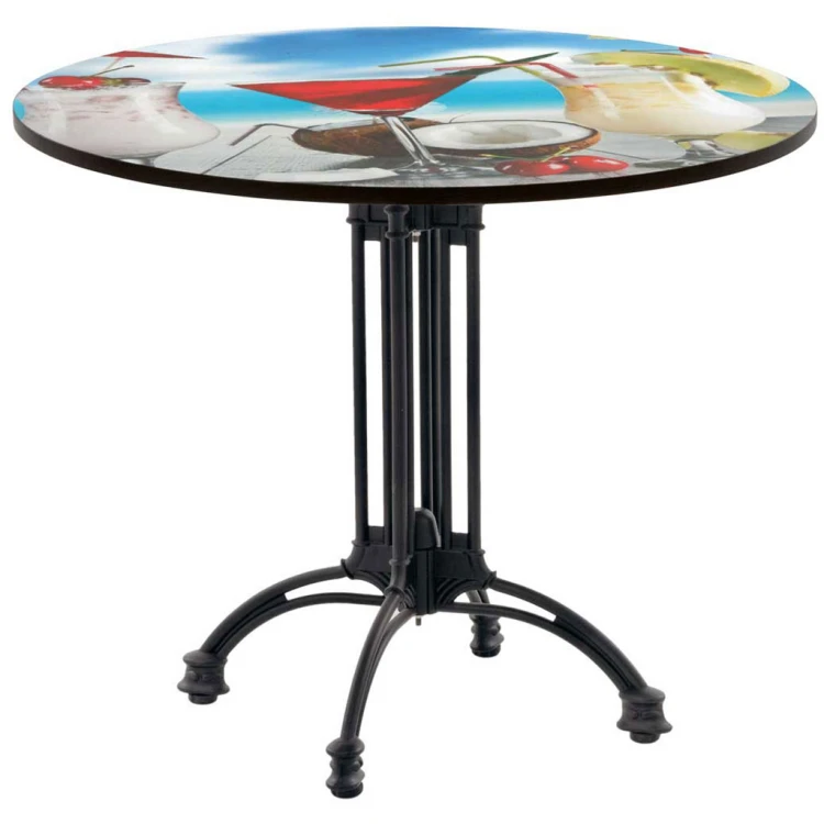 85 Diameter Cafeteria Table 208