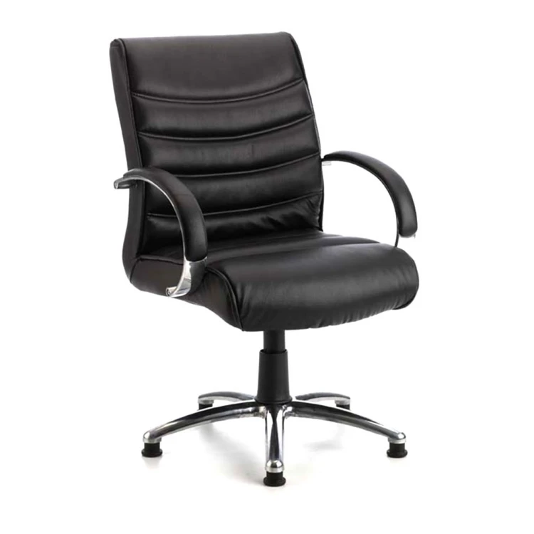 Berillo Chrome Leg Guest Chair
