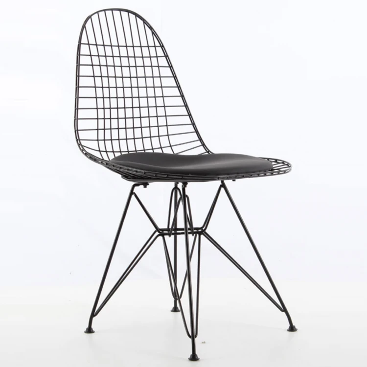 Aymes Metal Chair Black