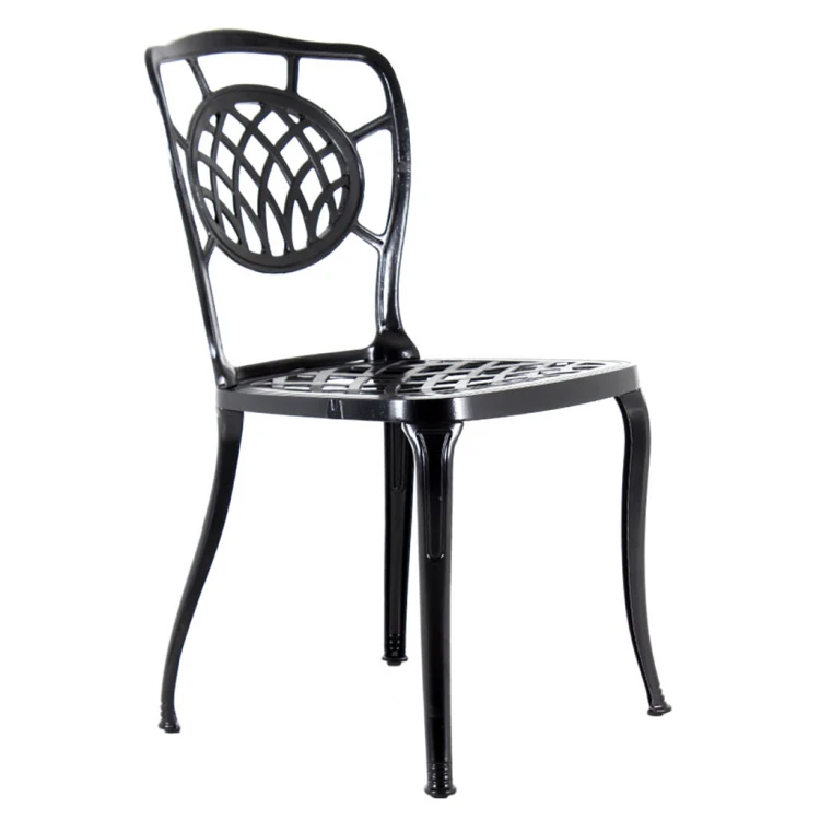 Cast iron chair 007 armless
