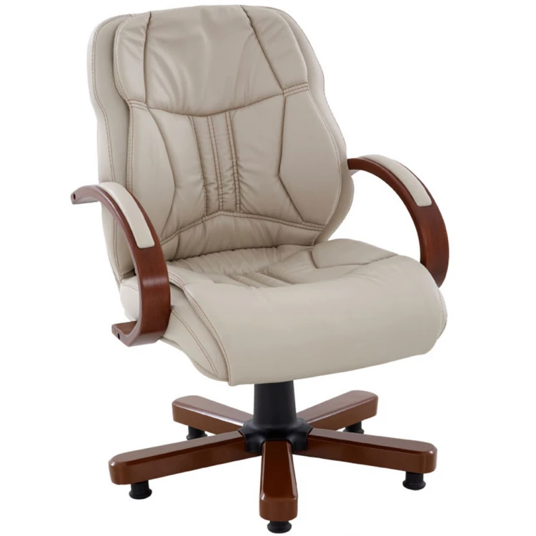 Manager Wooden Arm Guest Chair