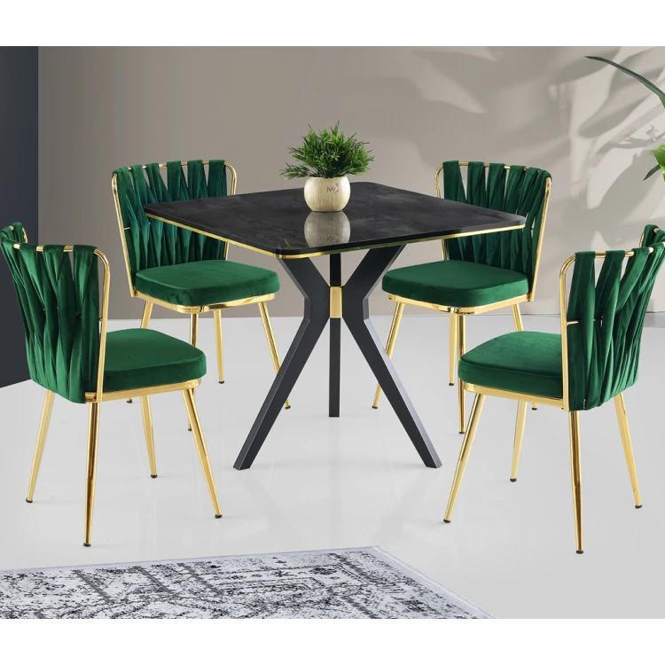 Manyo Table and Chair Set 4+1