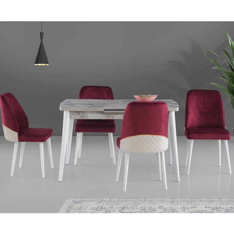 Minjei Table and Chair Set 4+1