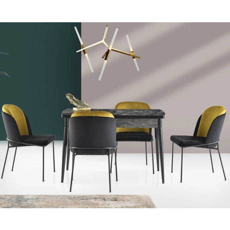Mirza Table and Chair Set 4+1