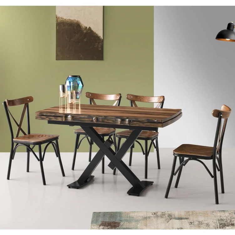 Nela Table and Chair Set 4+1
