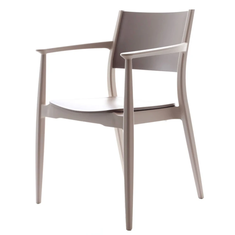 Pento PP Chair Arm Light Brown