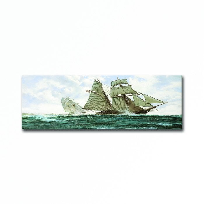 Embossed Sailboat Painting
