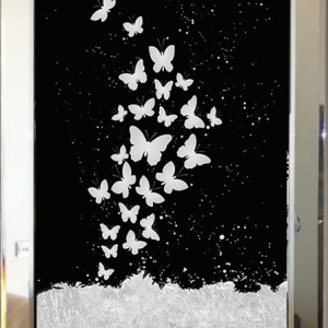 Mirrored Painting Butterfly