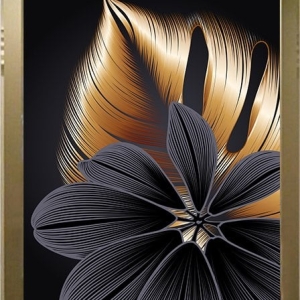Mirrored Table Golden