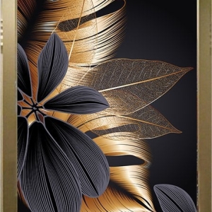 Mirrored Table Golden