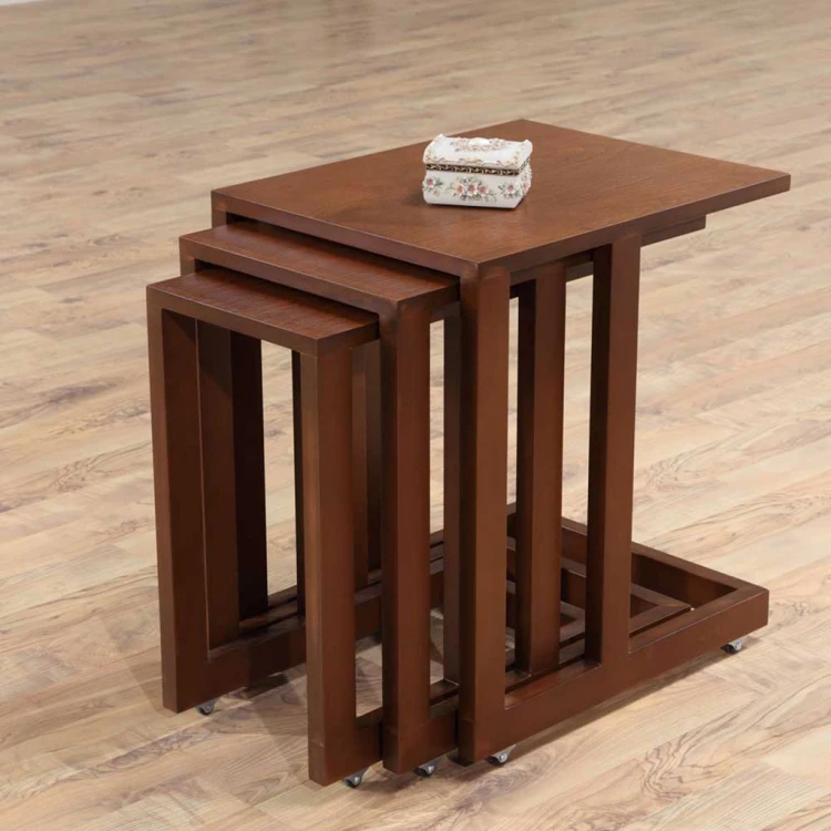 Peru Nesting Table Antique Color Polished