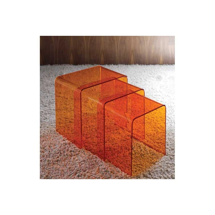 Tiger Plexiglass Nesting Table - Image 2