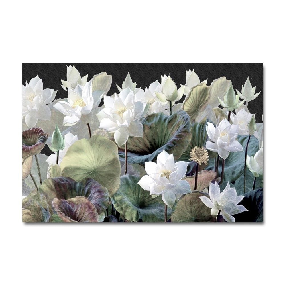 Embossed Flower Painting