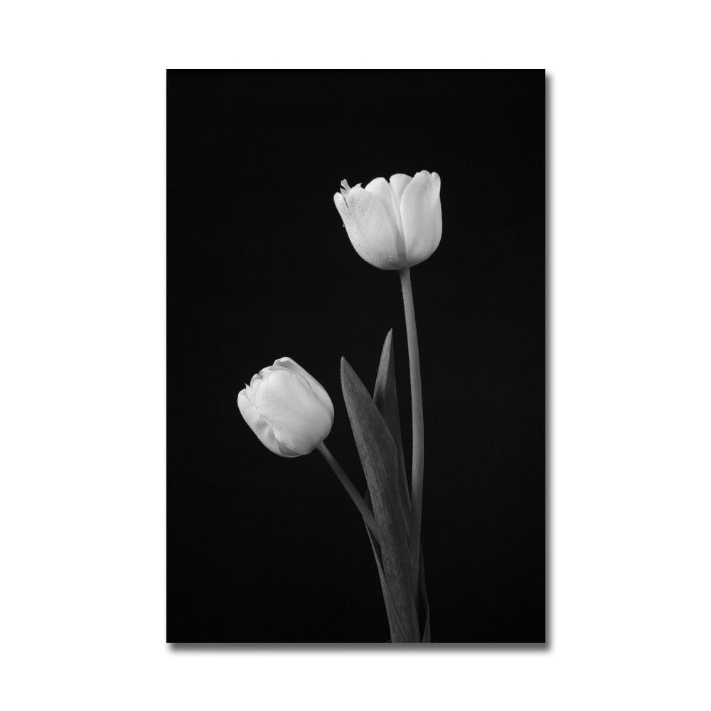 Embossed Tulip Painting