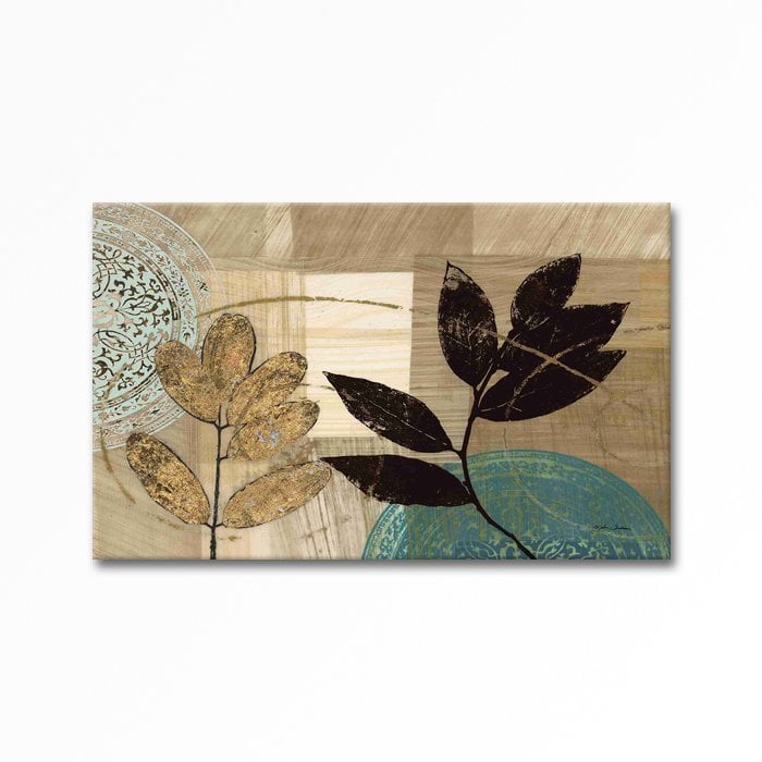 Embossed Leaf Painting