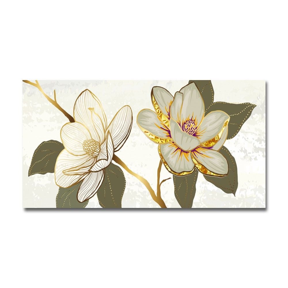 Embossed Flower Painting