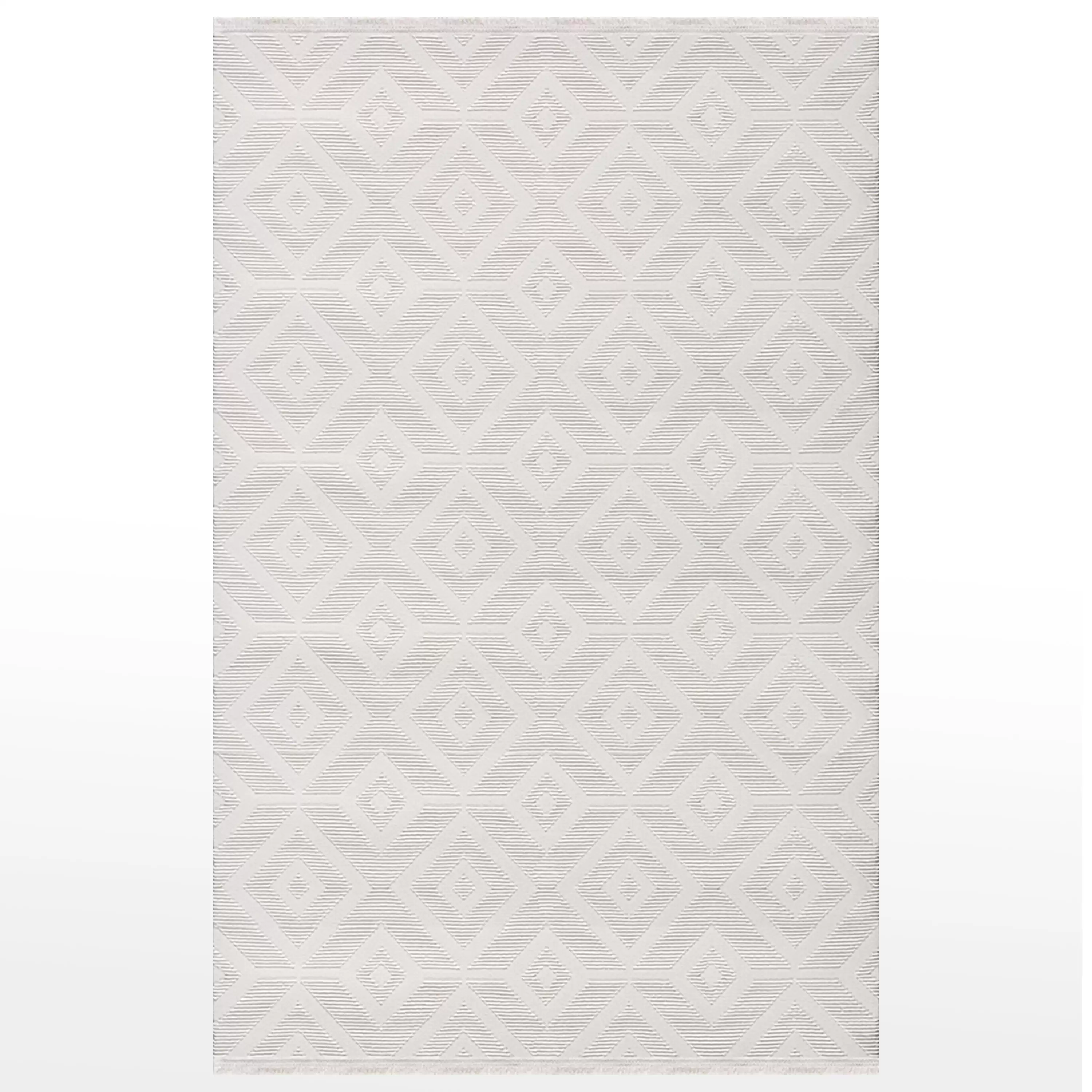 Dinarsu Style 63374 60 Cream Modern Carpet