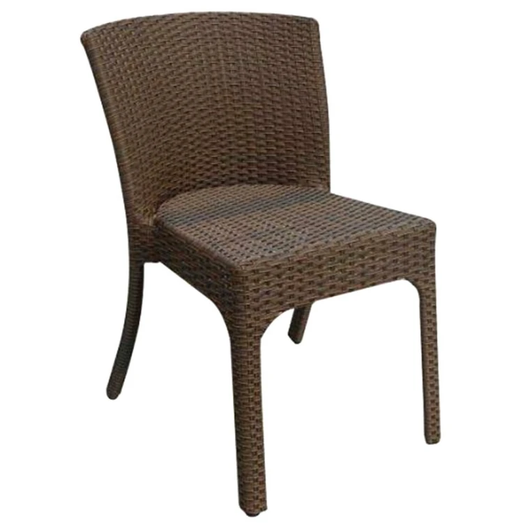 armless Roberto rattan chair