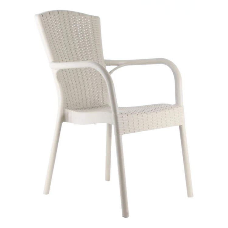 Juliet PP Chair with Arms White
