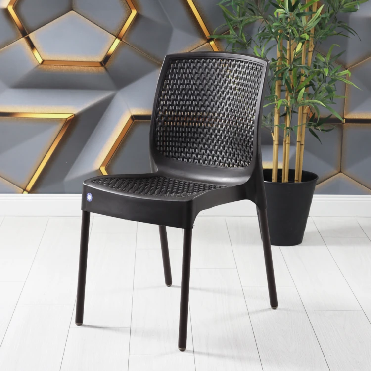 Queen armless plastic chair