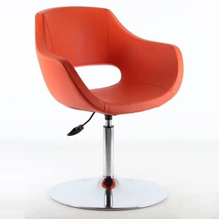 Fiesta Tray Leg Guest and Waiting Chair Orange
