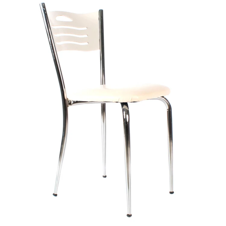 Polo metal chair white