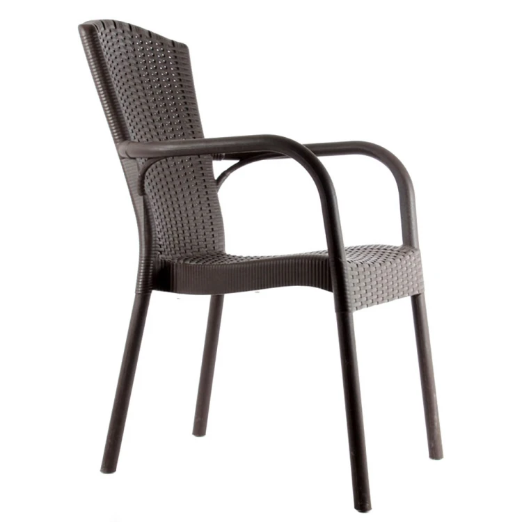 Juliet PP Chair with Arm Brown