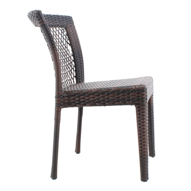 Azalea aluminum rattan chair